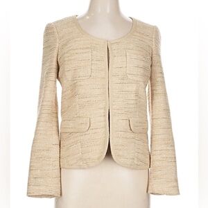 Banana Republic Tan Textured Blazer